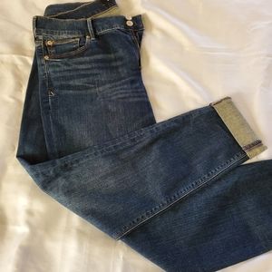 (SOLD) Express cropped leg mid rise Jeans